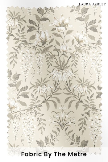 Laura Ashley Natural Parterre Fabric By The Metre (U52386) | £32