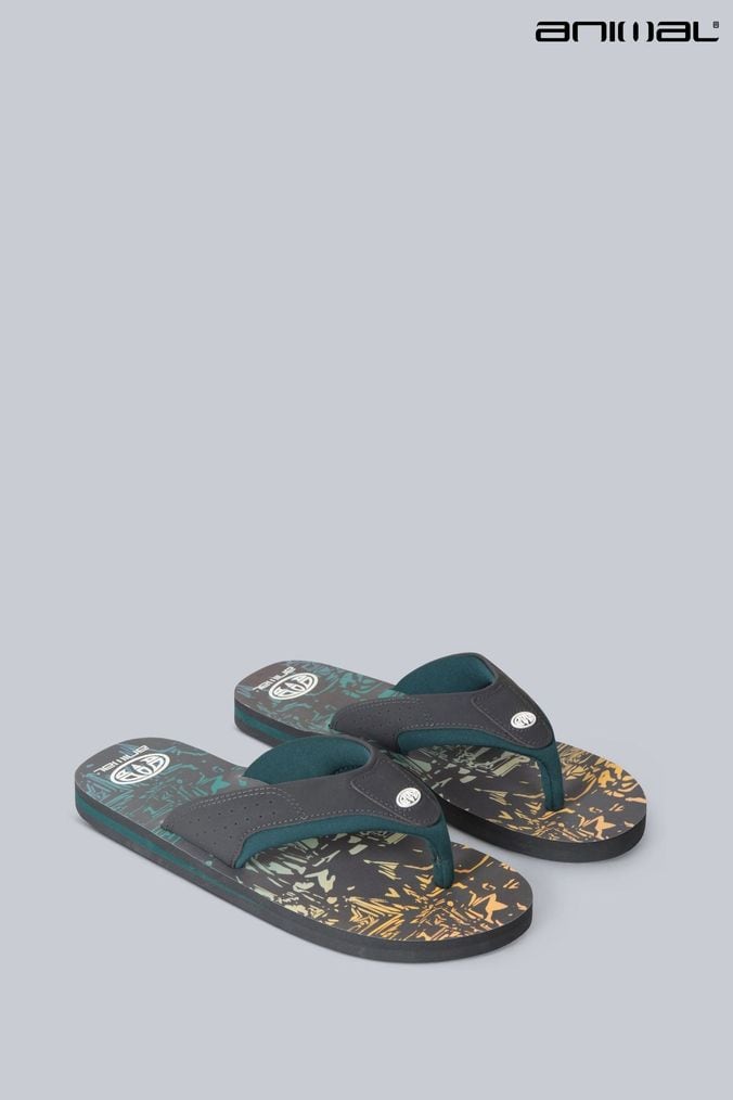 Animal jekyl shop ripple flip flops