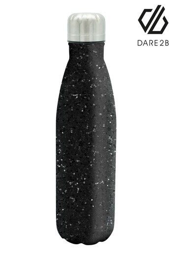 Dare 2b Black Metal Glitter Bottle (U53066) | £25