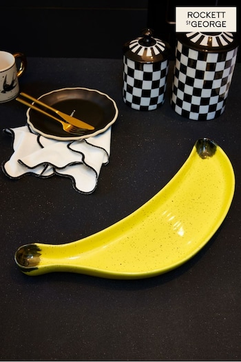 Rockett St George Yellow Banana Platter (U53172) | £34