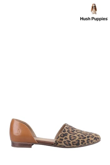 Hush Puppies Makeda D'Orsay Flat Shoes Parley (U53226) | £70
