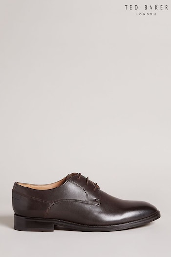 Ted Baker Brown Kampten Formal Leather Derby Shoes (U53257) | £110