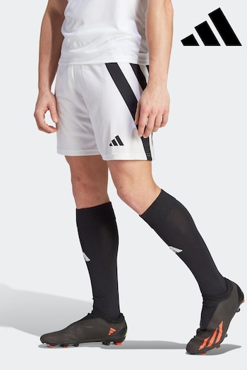 adidas White Performance Football Fortore 23 Shorts (U53797) | £23