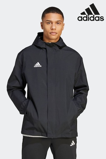 adidas Black Performance Football Entrada 22 All-weather Jacket (U53829) | £50