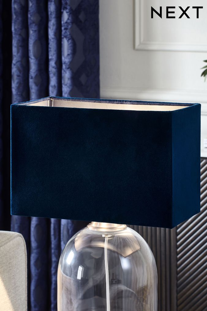 Next outlet blue lampshade