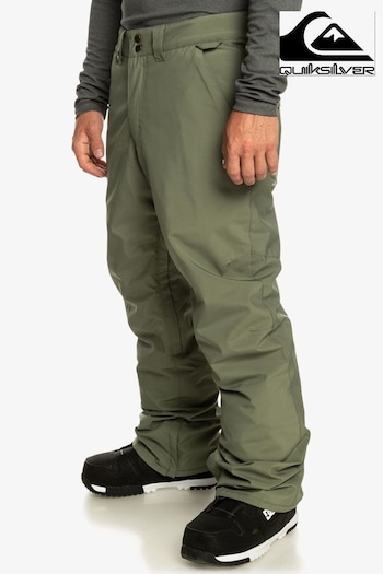 Quiksilver Khaki Green Estate Ski Trousers (U54564) | £135