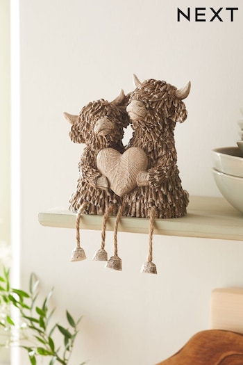Brown Hamish The Highland Cow Ornament (U54683) | £12