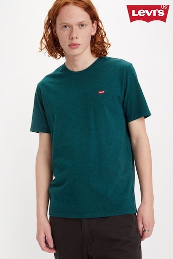 Levi's® Dark Green Original Housemark T-Shirt (U54937) | £25