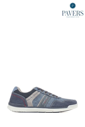 Pavers Lace-Up Casual Trainers (U55679) | £38