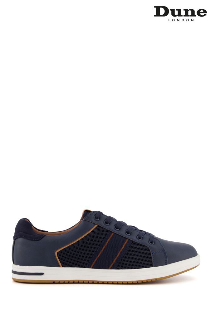 Buy Men s Dune London Blue Trainers Footwear Online Next UK