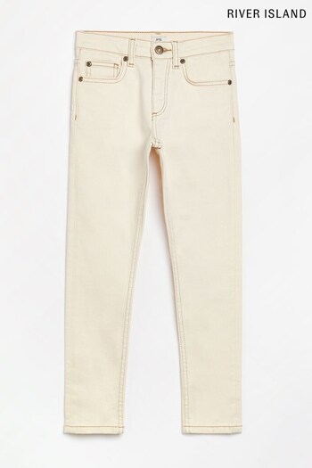 River Island Boys Cream Jeans (U57062) | £18 - £26