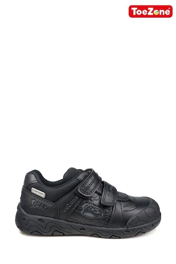 Toezone Chase Black Dinosaur Shoes grey (U58244) | £30