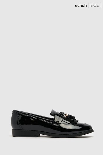 Schuh Lacy Black Loafers (U58609) | £28 - £30