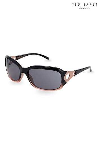 Ted Baker Black & Rose Gradient Fashion emmanuelle Sunglasses (U58725) | £75