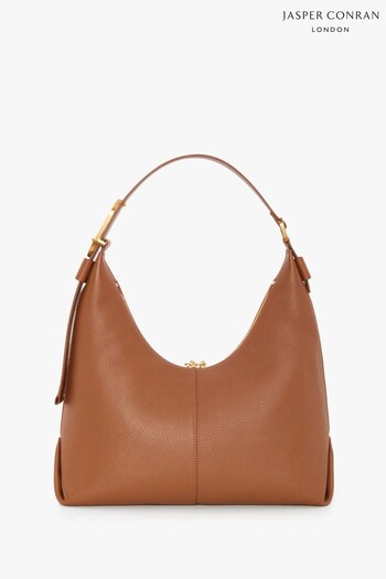 Jasper Conran London Beatrix Scoop Leather Hobo Bag (U58793) | £250