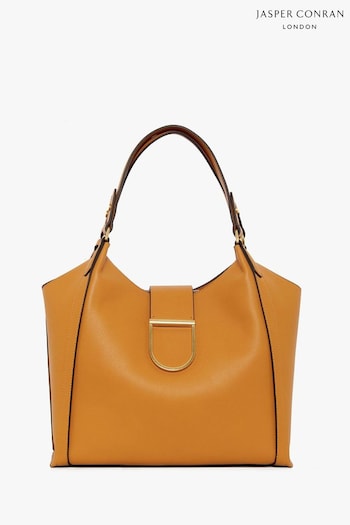 Jasper Conran Brielle Yellow 3 Section Shoulder Bag (U58811) | £120