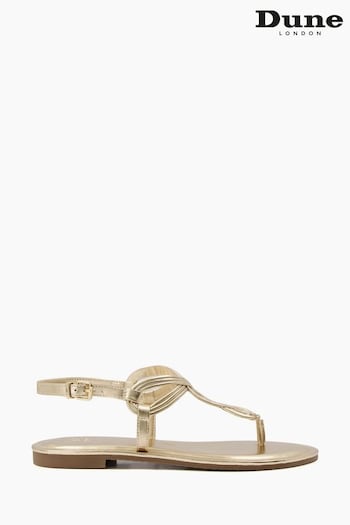 Dune London Natural Logic Tubular Twist Sandals (U58845) | £65