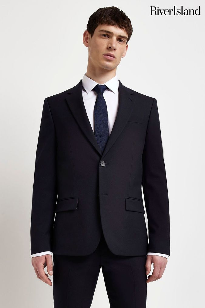 River island mens deals skinny suits