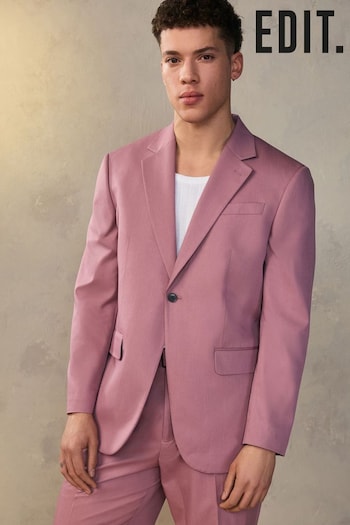 Pink EDIT Slouchy Style Suit Jacket (U60346) | £79