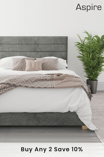 Aspire Furniture Granite Grey Kelly Ottoman Bed (U61140) | £500 - £775