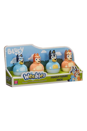 Bluey Weebles Four Figure Pack (U61419) | £15
