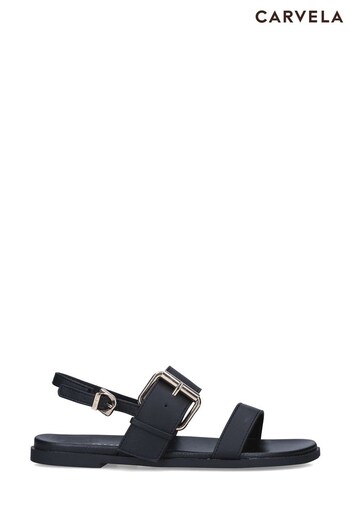 Carvela Black Berlin Sandals (U62505) | £79