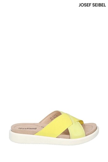Josef Seibel Yellow Albi Slip-On Sandal (U62643) | £70