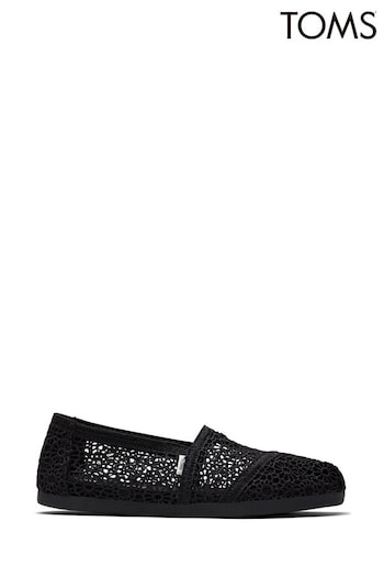 TOMS Black Alpargata Shoes Smanicato (U62677) | £50
