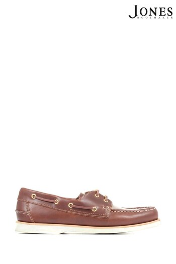 Jones Bootmaker Leather Boat Shoes (U62823) | £99