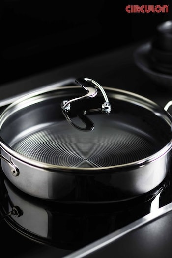 Circulon Silver SteelShield C Series 30cm Covered Sauteuse (U62907) | £160