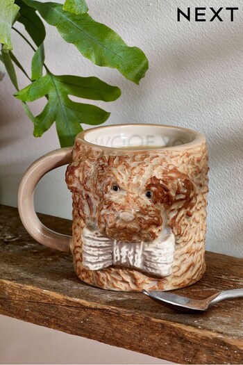Natural Charlie Cockapoo Mug (U63113) | £8