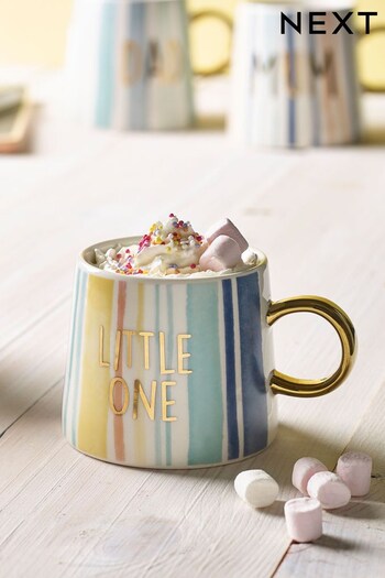 Multi Stripe Little One Mug (U63162) | £6.50