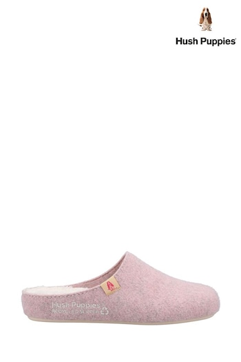 Hush Puppies Pink The Good Slippers (U63684) | £40