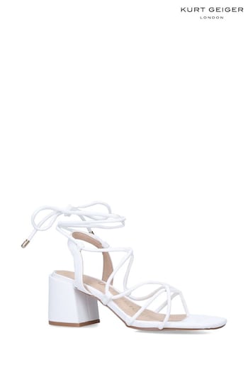 KG Kurt Geiger Cream Roma Sandals (U63817) | £89