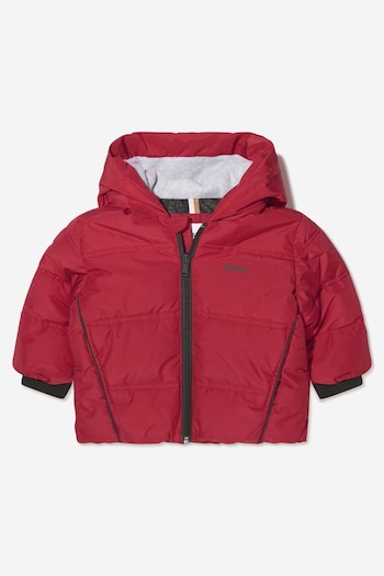 BOSS Red Baby Down Boys Padded Puffer Jacket (U64271) | £65 - £70