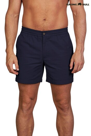 Raging Bull Blue Chino Rugby Shorts (U64300) | £50