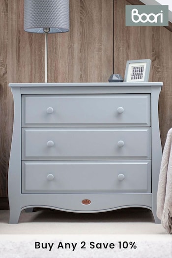 Boori Grey Kids No Tools Needed Dovetail Jointed Drawers Include Chest of Drawers (U64343) | £599