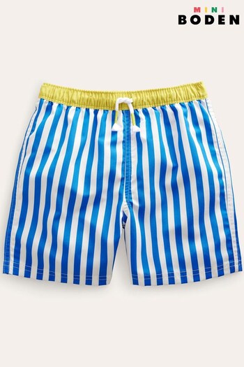 Boden Blue Swim Shorts (U64777) | £19 - £21