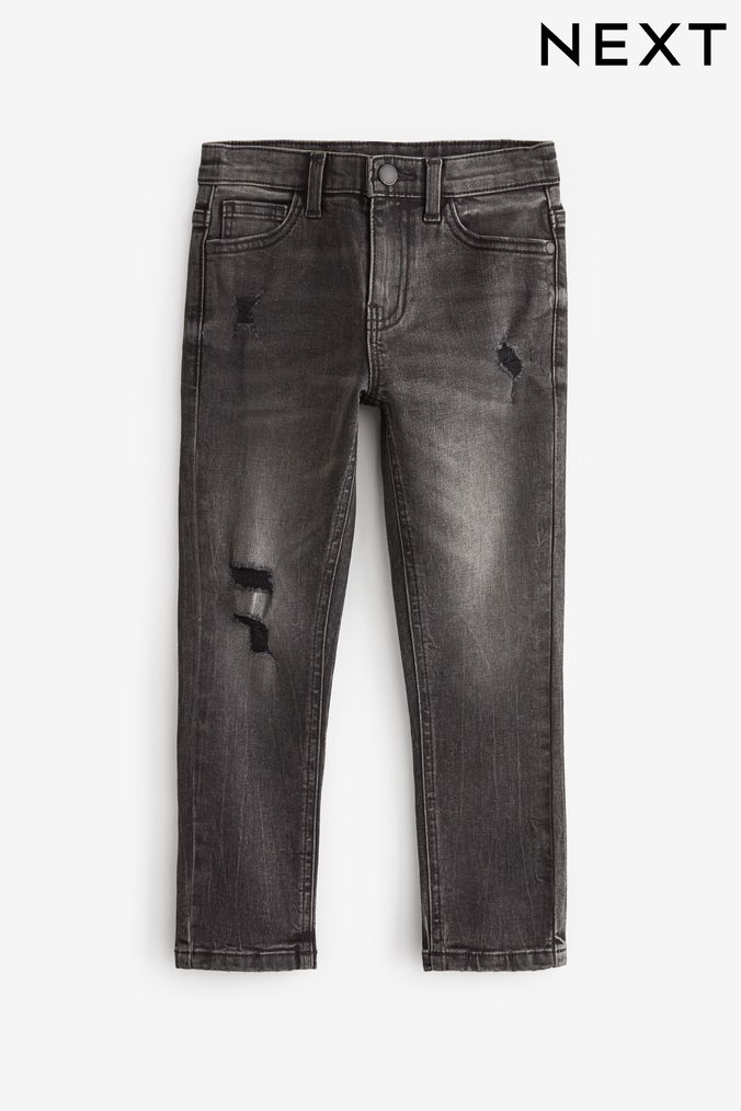 Junior black new arrivals skinny jeans ripped
