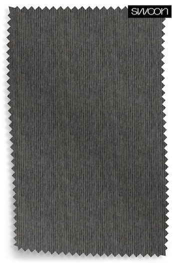 Slate Cord Upholstery Swatch by Swoon (U65275) | £0