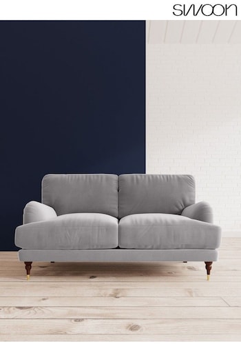 Easy Velvet/Silver Grey Charlbury By Swoon (U65365) | £979 - £1,919