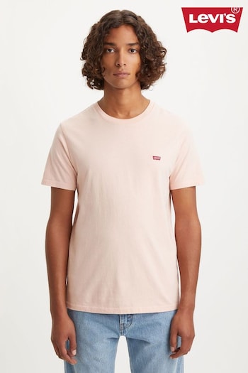 Levi's® Peach Pink Original Housemark T-Shirt (U65486) | £25