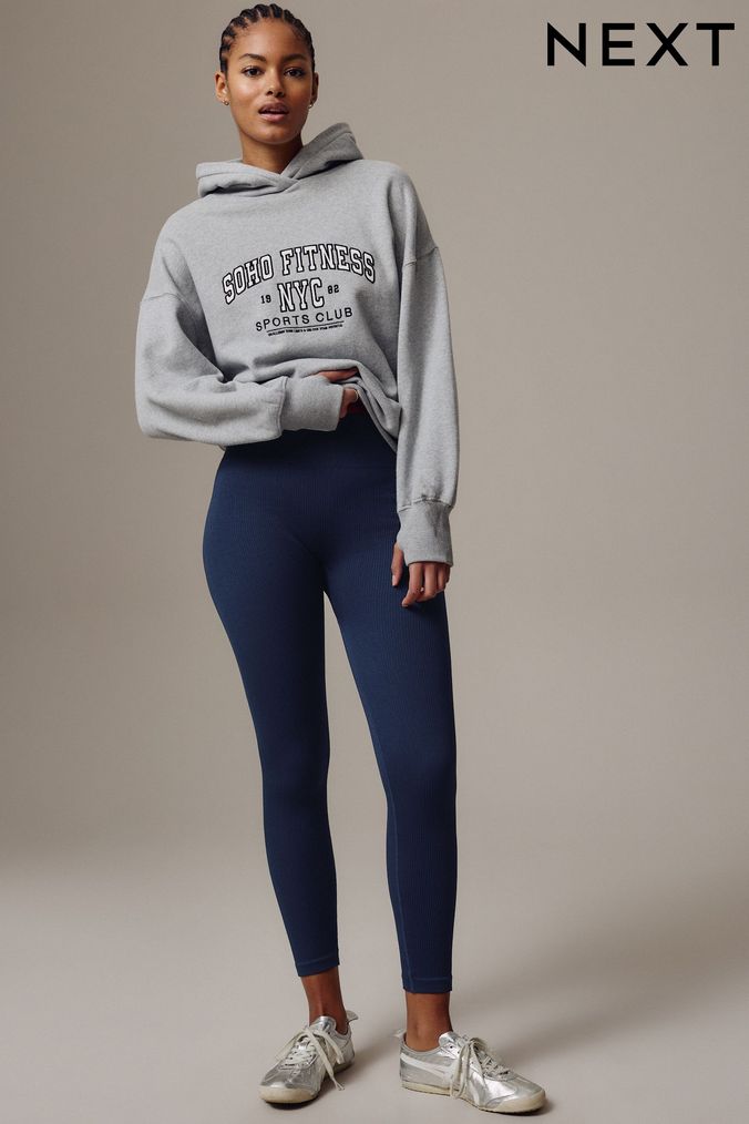 Navy sports shop tights