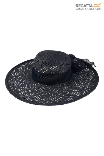 Regatta Blue Taura III Straw Hat (U65748) | £21