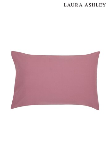 Laura Ashley Set of 2 Mulberry 200 Thread Count Pillowcases (U65934) | £14