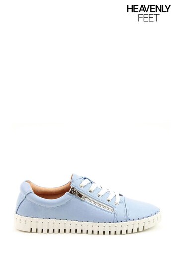Heavenly Feet Ladies Blue Style Stepper Shoes (U66141) | £40