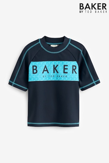 Baker by Ted Baker Navy Rash Swim Vest (U66426) | £22 - £28