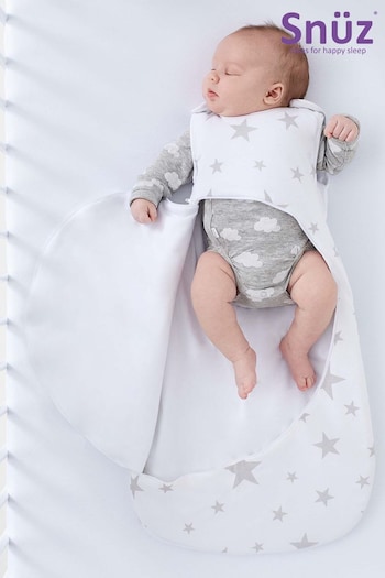 Snuz White 1 Tog Baby Sleep Bag (U66635) | £30