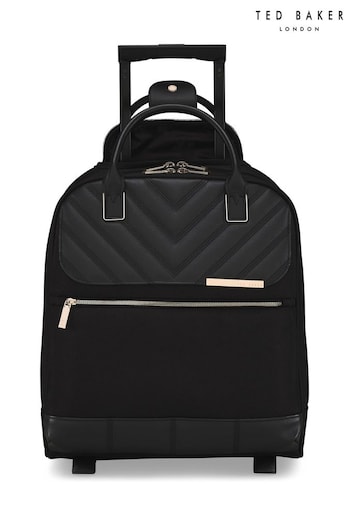 Ted Baker Black Albany Eco Business Trolley Case (U66652) | £295
