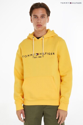 Tommy Hilfiger Yellow Logo Hoodie (U67386) | £110